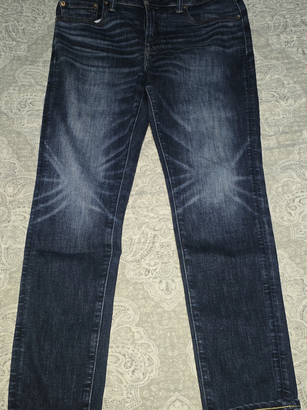 American Eagle Outfitters Men's Skinny Dark Wash Jeans